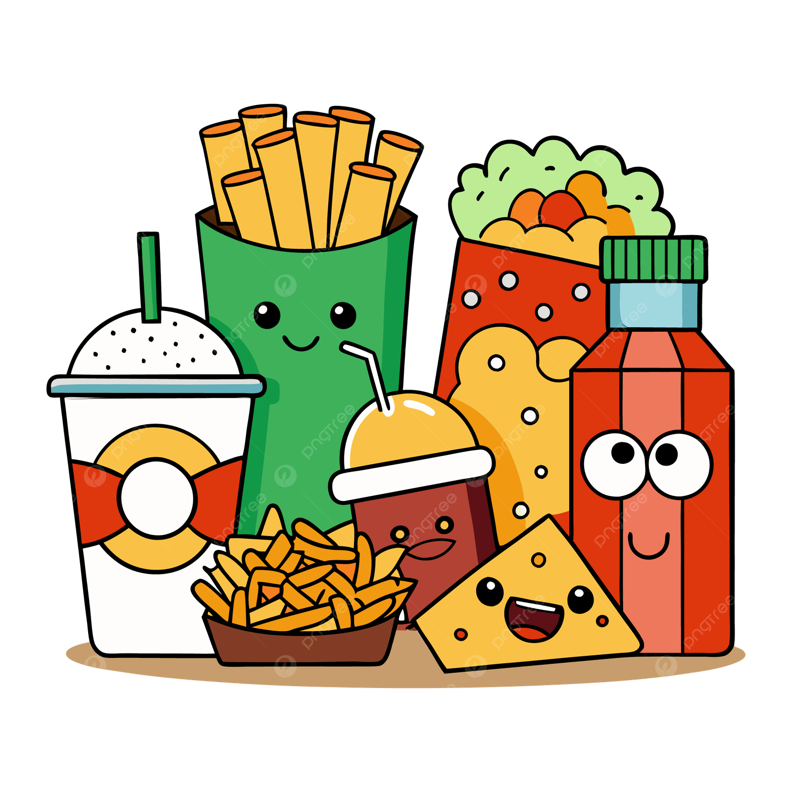 Menu pngtree snacks png image 19912509
